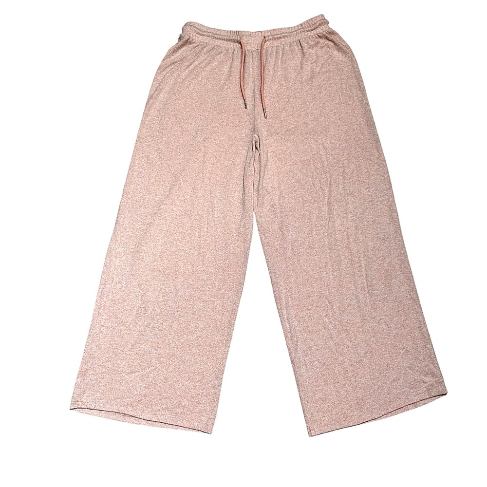 Halston Studio wide leg light pink lounge pants Size M